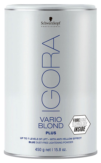 IGORA Vario Blond Plus Голубой порошок для обесцвечивания волос (фото modal 1)