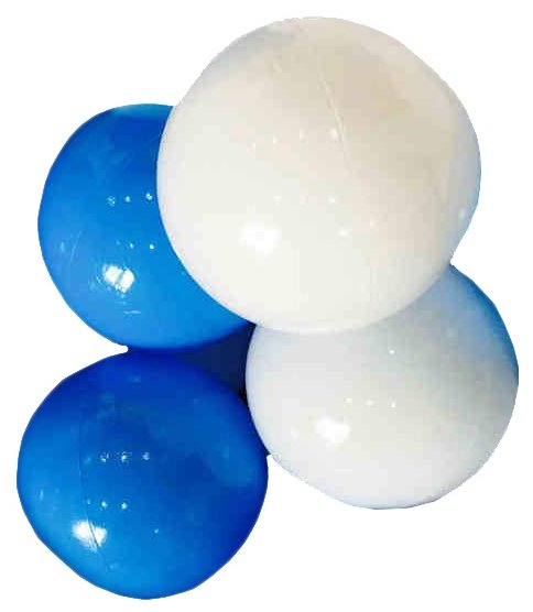 Шарики для сухих бассейнов Hotenok Морские пузыри 50 штук, 7 см (sbh133) (фото modal 1)