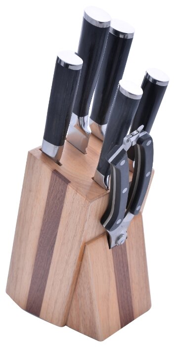 Набор MARVEL Professional knives series 5 ножей и ножницы с подставкой (фото modal 1)