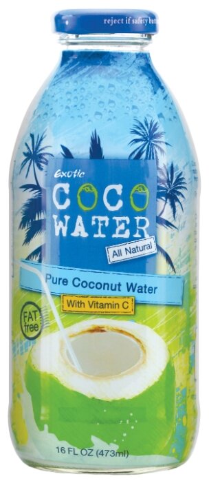 Вода кокосовая Exotic CocoWater с витамином C (фото modal 1)