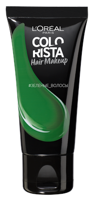Гель L'Oreal Paris Colorista Hair Make Up для волос цвета брюнет, оттенок Зеленые Волосы (фото modal 1)