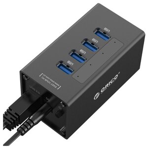 USB-концентратор ORICO A3H4 разъемов: 4 (фото modal nav 3)