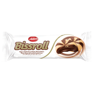 Печенье Aldiva Bissroll мозаика с шоколадным кремом, 72 г (фото modal nav 1)