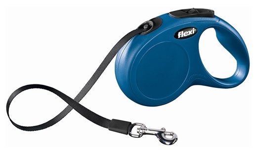 Поводок-рулетка для собак Flexi New Classic S ленточный (фото modal 3)
