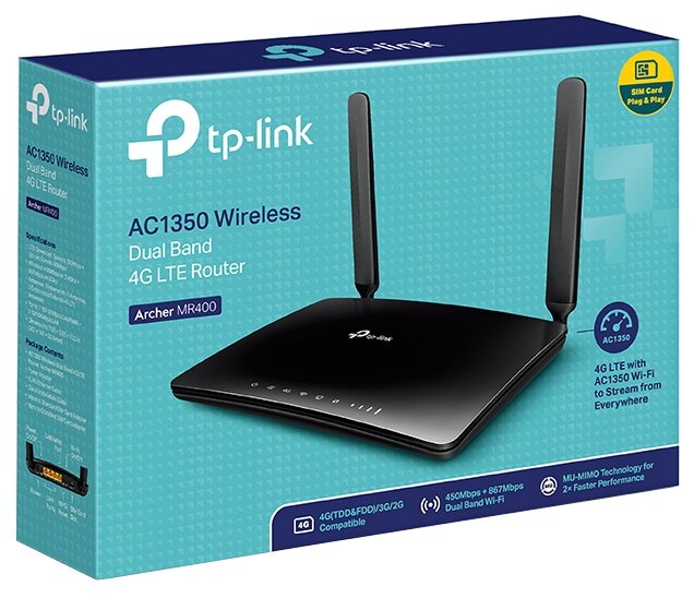 Wi-Fi точка доступа TP-LINK Archer MR400 V1 (фото modal 5)