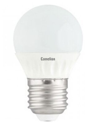 Лампа светодиодная Camelion, LED3-G45/845/E27 E27, G45, 3Вт, 3000К (фото modal 1)