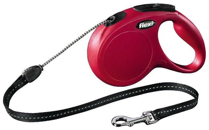 Поводок-рулетка для собак Flexi Classic M тросовый (фото modal 1)