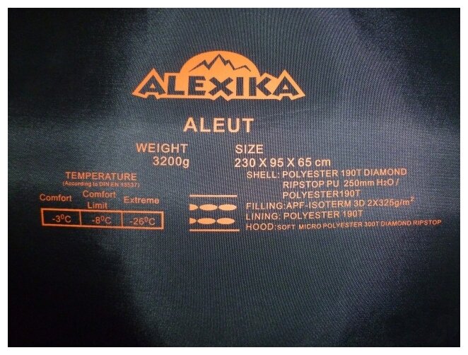 Спальный мешок Alexika Aleut (фото modal 2)