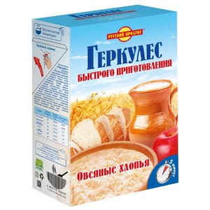 Русский Продукт Геркулес быстрого приготовления хлопья овсяные, 420 г (фото modal nav 1)