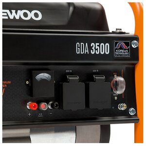 Бензиновая электростанция Daewoo Power Products GDA 3500 (фото modal nav 9)