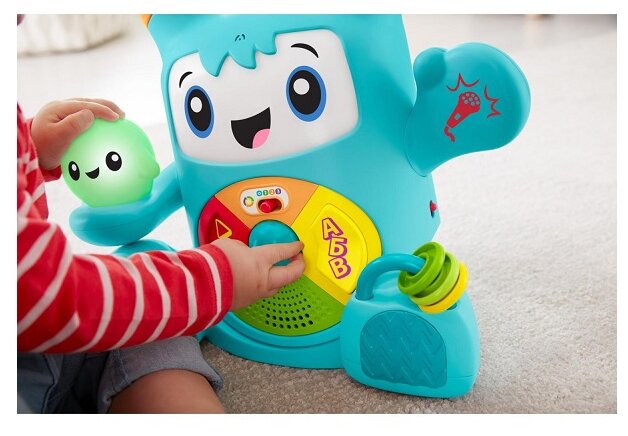 Интерактивная развивающая игрушка Fisher-Price Смейся и учись. Роккит и Спарки (FXD10) (фото modal 5)