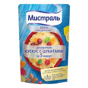Мистраль Десертный кускус с цукатами 230 г (фото modal nav 1)