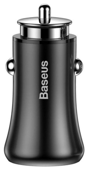Автомобильная зарядка Baseus Dual-USB Car Charger 4.8A CCALL-GB01/GB09 (фото modal 1)