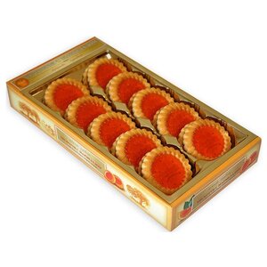 Печенье БИСКОТТИ с апельсиновым мармеладом в коробке, 235 г (фото modal nav 2)