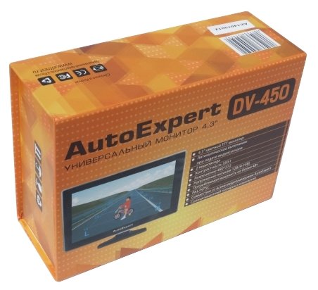 Автомобильный монитор AutoExpert DV-450 (фото modal 2)