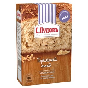 С.Пудовъ Смесь для выпечки хлеба Горчичный хлеб, 0.5 кг (фото modal nav 1)