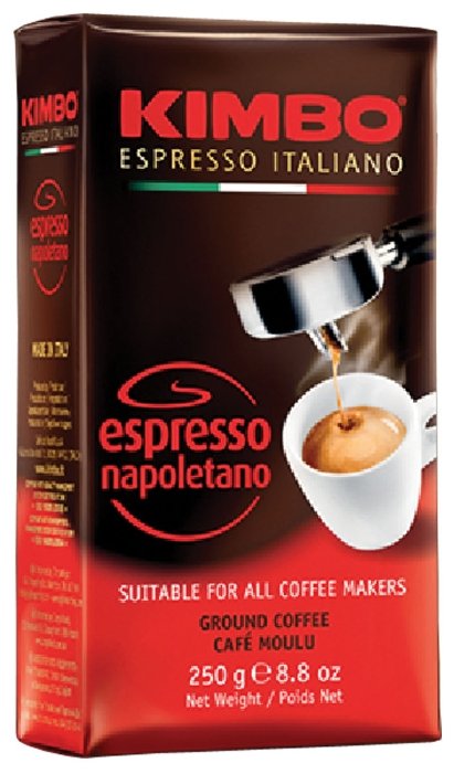 Кофе молотый Kimbo Espresso Napoletano вакуумная упаковка (фото modal 1)