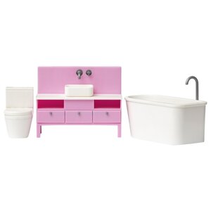 Lundby Набор мебели для ванной комнаты Базовый (LB_60305700) (фото modal nav 1)