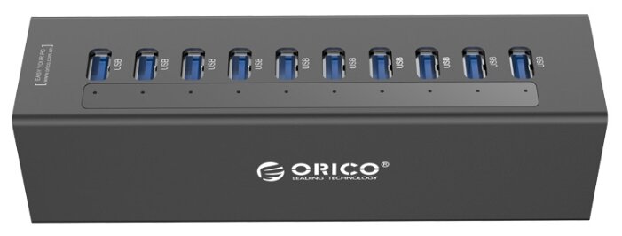 USB-концентратор ORICO A3H10 разъемов: 10 (фото modal 3)