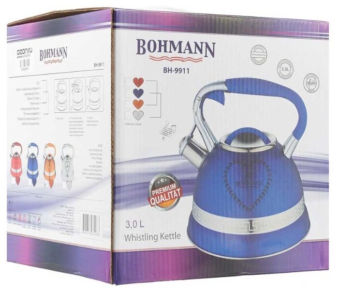 Bohmann Чайник BH-9911 3 л (фото modal 5)