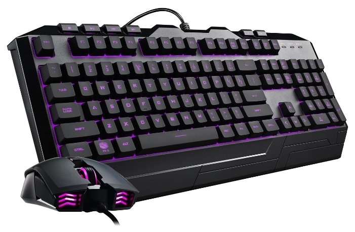Клавиатура и мышь Cooler Master Devastator 3 Combo Black USB (фото modal 4)