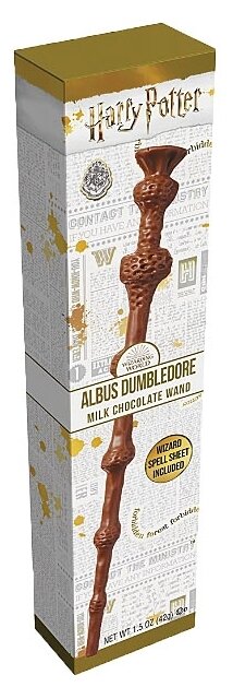 Фигурный шоколад Jelly Belly Harry Potter Волшебная палочка Дамблдора, 42 г (фото modal 1)