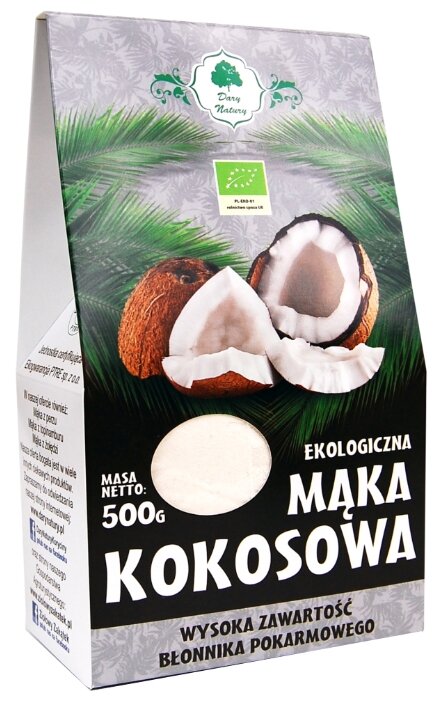 Мука Dary Natury кокосовая, 0.5 кг (фото modal 1)