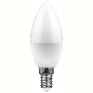 Лампа светодиодная Feron, LB-59 25649 E14, C37, 5Вт, 4000К (фото modal nav 1)