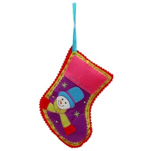 Елочная игрушка Феникс Present носок (25341) (фото modal nav 1)