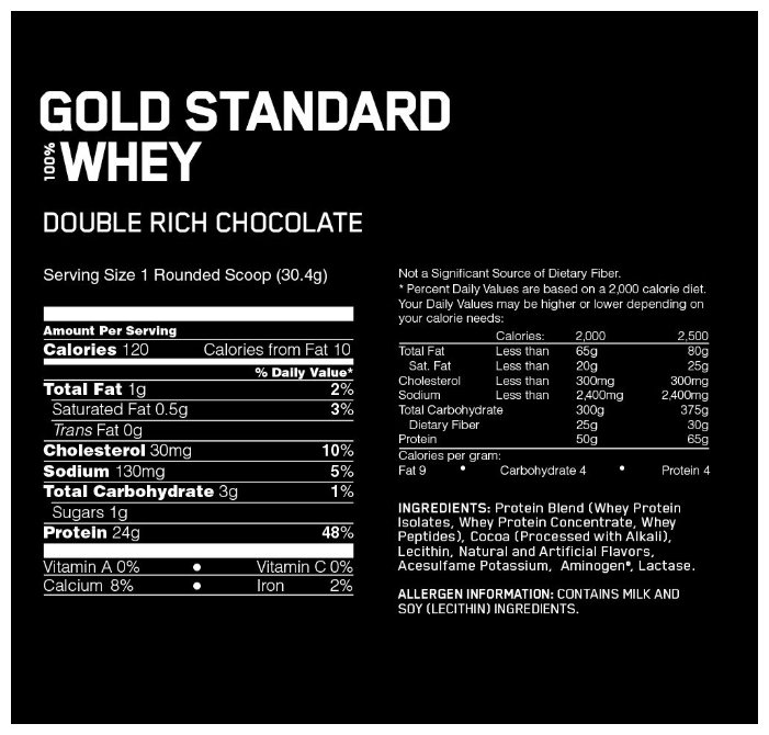Протеин Optimum Nutrition 100% Whey Gold Standard (450-454 г) (фото modal 7)