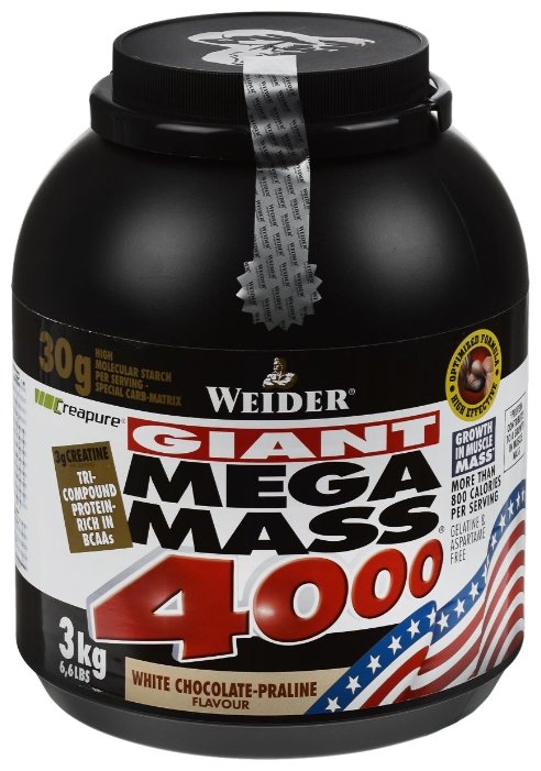 Гейнер Weider Mega Mass 4000 (3 кг) (фото modal 4)