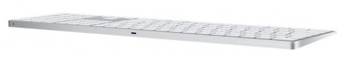 Клавиатура Apple Magic Keyboard with Numeric Keypad (MQ052RS/A) Silver Bluetooth (фото modal 6)