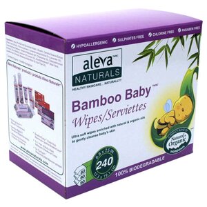 Влажные салфетки Aleva Naturals Bamboo Baby (фото modal nav 5)