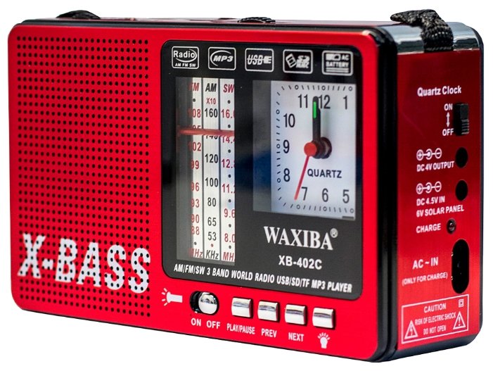Радиоприемник Waxiba XB-402C (фото modal 2)