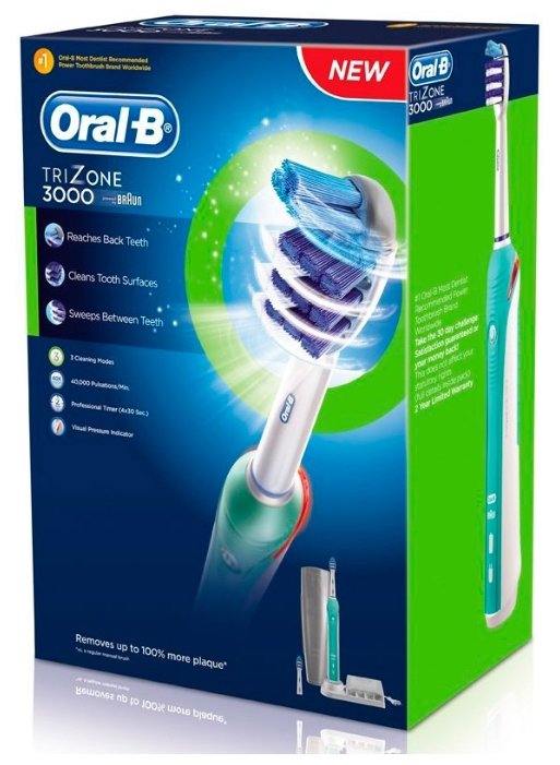 Электрическая зубная щетка Oral-B TriZone 3000 (фото modal 3)