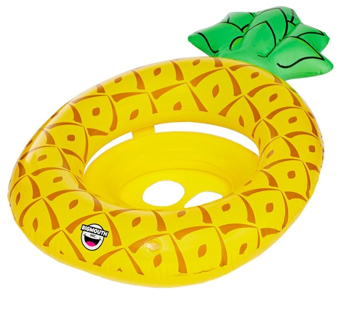Круг надувной детский BigMouth Pineapple BMLF-0004 (фото modal 1)