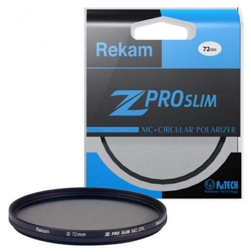 Светофильтр поляризационный круговой Rekam Z Pro Slim CPL MC 72 мм (фото modal 2)