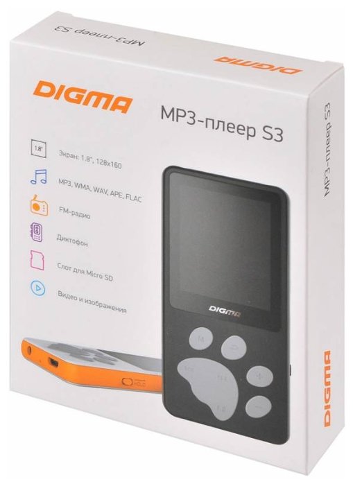 Плеер Digma S3 4Gb (фото modal 15)