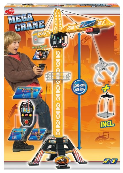 Подъемный кран Dickie Toys Mega Crane (3462412) (фото modal 3)