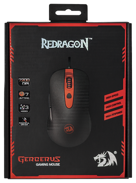 Мышь Redragon GERDERUS Black-Red USB (фото modal 14)
