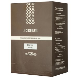 Costadoro Le Cioccolate White Chocolate Горячий шоколад растворимый Белый в пакетиках, коробка (фото modal nav 1)