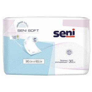 Пеленки Seni Soft (SE-091-SO30-J03) 60 х 90 см (30 шт.) (фото modal nav 1)