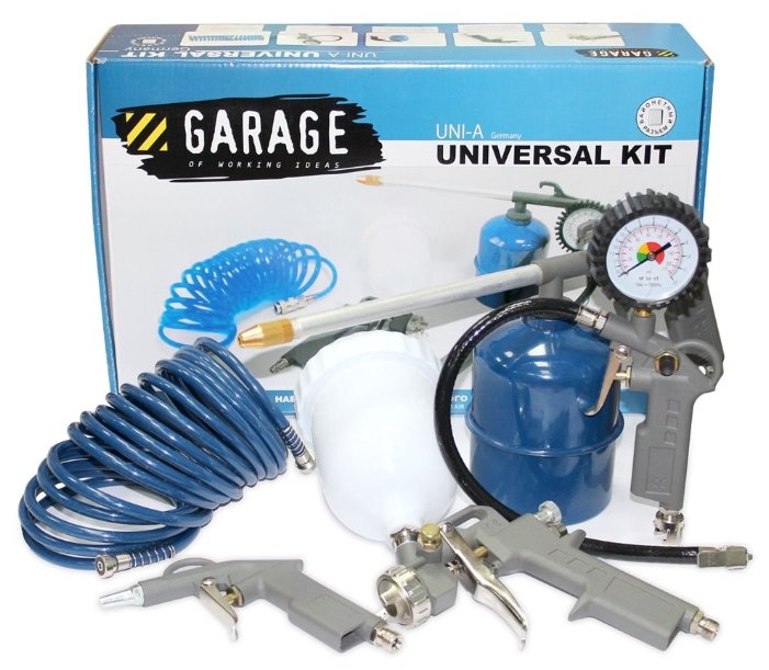 Набор пневмоинструментов Garage Uni-A 8085320 (фото modal 1)