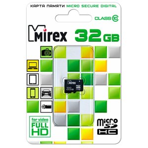 Карта памяти Mirex microSDHC Class 10 (фото modal nav 1)