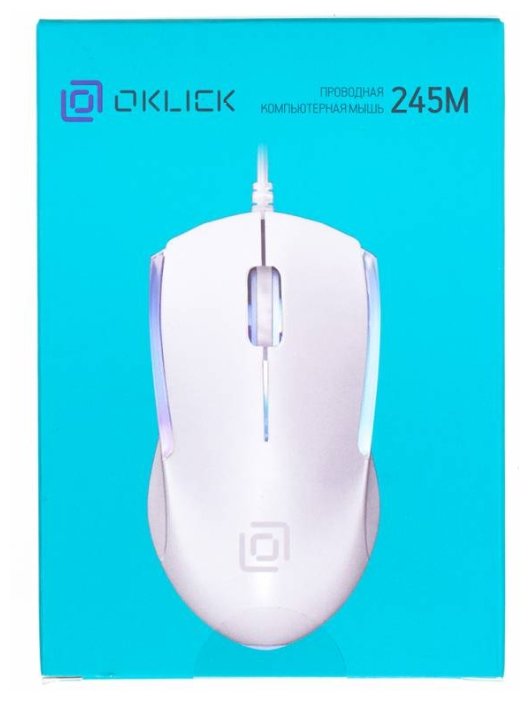 Мышь Oklick 245M White USB (фото modal 16)