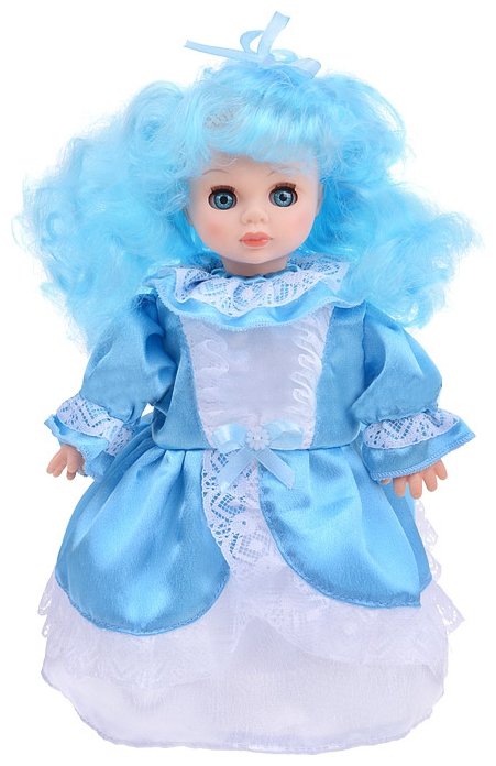 Весна Перчаточная кукла Девочка с голубыми волосами (В764) (фото modal 1)