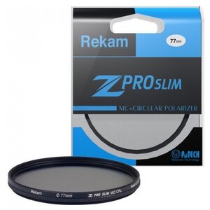 Светофильтр поляризационный круговой Rekam Z Pro Slim CPL MC 77 мм (фото modal nav 2)
