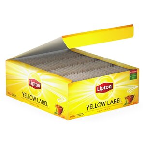 Чай черный Lipton Yellow label в пакетиках (фото modal nav 3)