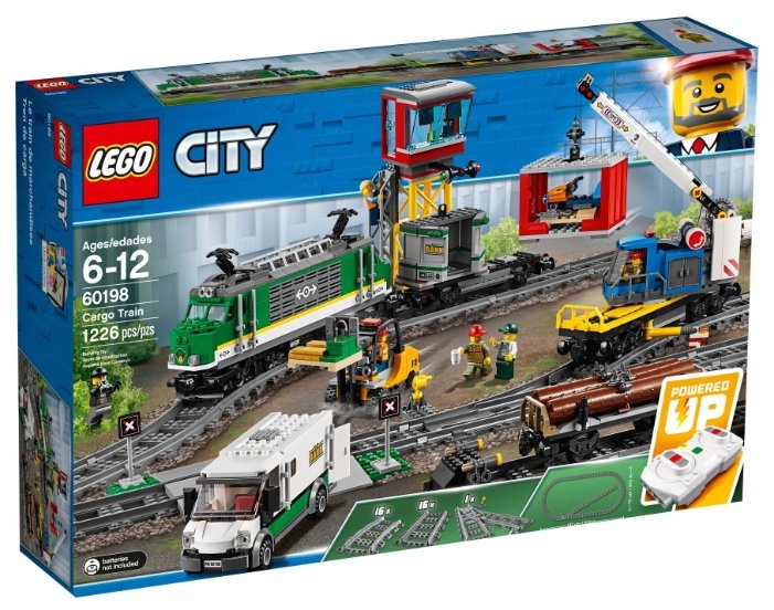 Электромеханический конструктор LEGO City 60198 Грузовой поезд (фото modal 1)
