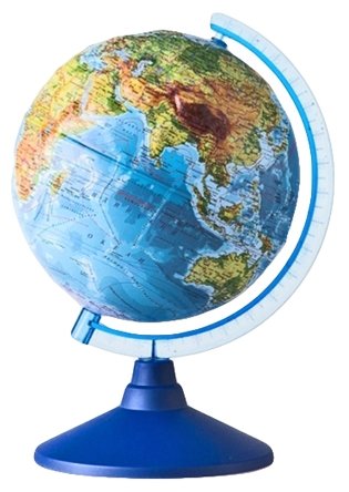Глобус физический Globen Классик Евро 210 мм (Ве022100251) (фото modal 1)